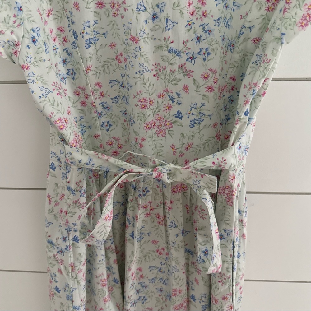 Lanz Of Salzburg Women’s Vintage Style Floral House Dress Size Small Cottagecore - Picture 7 of 10